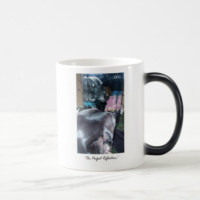 Taza Mágica Reflexión perfecta - dios/perro (Derecha)