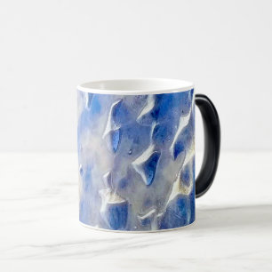 Taza Mágica Reflexiones azules oceánicas y celeste