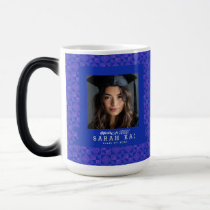 Taza Mágica Regalo con estampado azteca lindo para graduado