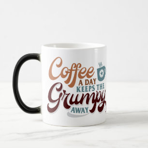 Taza Mágica Regalo de café al día para amantes del café 