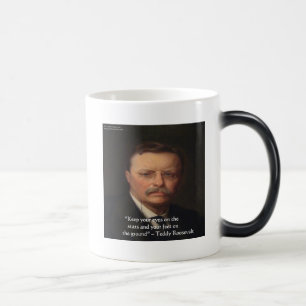 Taza Mágica Regalo de cita de sabiduría "Pies en el suelo" de 