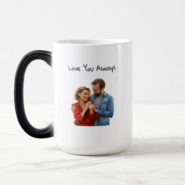 Taza Mágica Regalo de El día de San Valentín de cumpleaños de  (Izquierda)