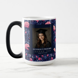 Taza Mágica Regalo de graduación de Son Grad con estampado de