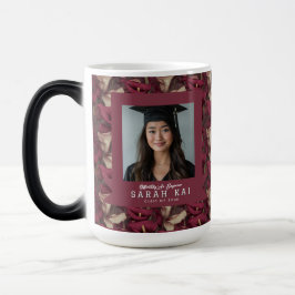 Taza Mágica Regalo de graduación para esposa con patrón único