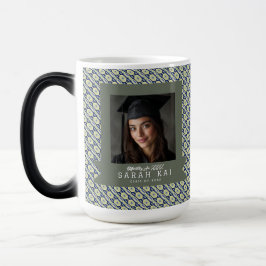 Taza Mágica Regalo de graduación para hija con estampado étnic