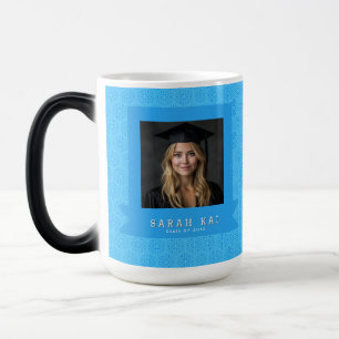 Taza Mágica Regalo de graduación para hija con estampado hexag