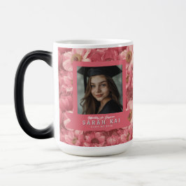 Taza Mágica Regalo de graduación para mamá con elegante estamp