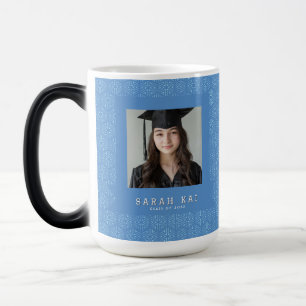 Taza Mágica Regalo de graduación para marido con estampado hex