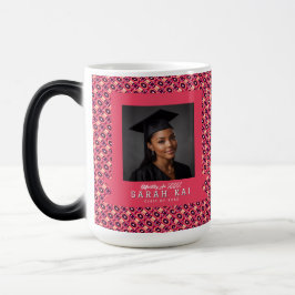 Taza Mágica Regalo de graduación para marido con patrón tribal