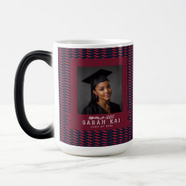 Taza Mágica Regalo de graduación para niños con estampado geom