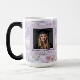Taza Mágica Regalo de graduación para niños con hermosa rosa