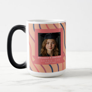 Taza Mágica Regalo de graduación único para mamá con patrón de