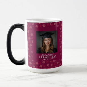 Taza Mágica Regalo de graduación único para niñas con patrón d