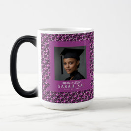 Taza Mágica Regalo de hermoso patrón azteca para él graduación
