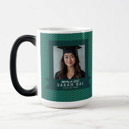 Taza Mágica Regalo de impresión abstracta clásica para su grad