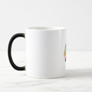 Taza Mágica Regalo de los carros   Caminando más tipografía me