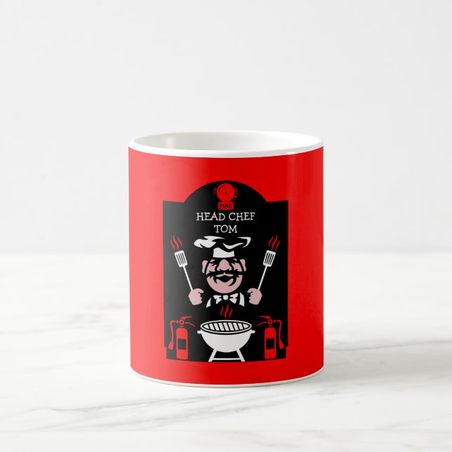Taza Mágica Regalo de mal cocinero (Centro)