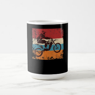 Taza Mágica Regalo De Motocross Vintage De Guay Para Los Amant