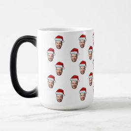 Taza Mágica Regalo de Navidades de personalizado Face Photo Sa