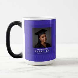 Taza Mágica Regalo de Patrón Geométrico Lindo Para Su Graduaci