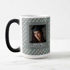 Taza Mágica Regalo de patrón tribal elegante para su graduació