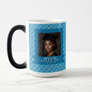 Taza Mágica Regalo de patrón tribal hermoso para él graduación
