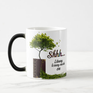 Taza Mágica Regalo para amante de libros de arte cinematográfi