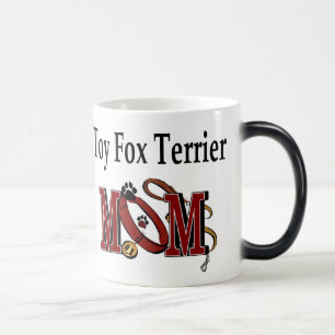Taza Mágica Regalos de Toy Fox Terrier MOM