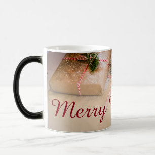 Taza Mágica Regalos festivos como motivo de Navidad