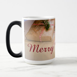 Taza Mágica Regalos festivos como motivo de Navidad