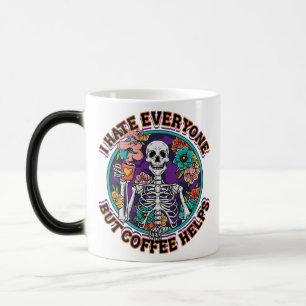 Taza Mágica Regalos para amantes del café Ayuda al café Odio a