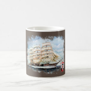 Taza Mágica Regata Cutty Sark
