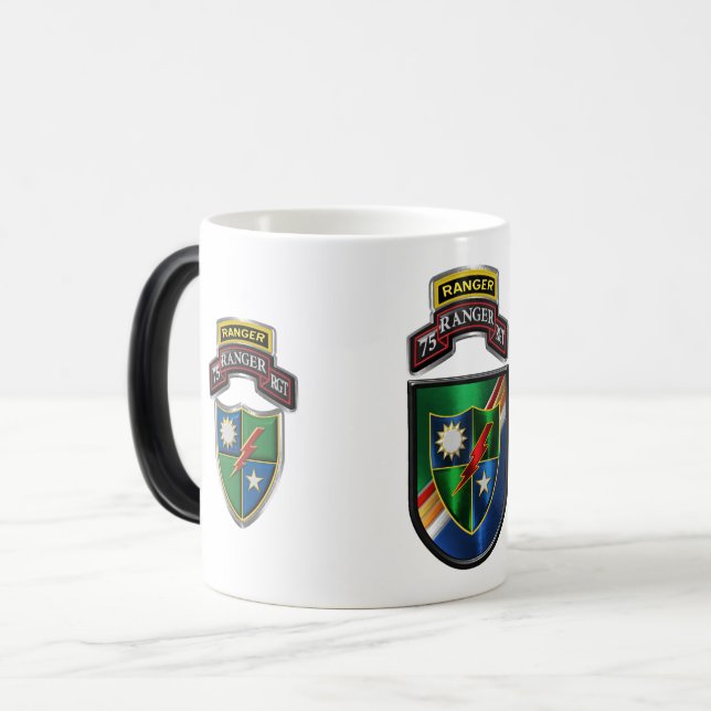 Taza Mágica Regimiento Ranger número 75 (Anverso izquierdo)