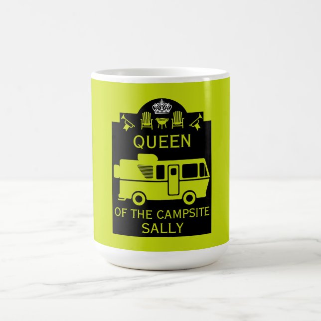 Taza Mágica Reina Del Campamento (Centro)