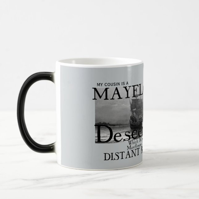Taza Mágica Relativo lejano del pasajero de Mayflower (Izquierda)