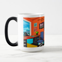 Taza Mágica Respeto humorístico: Celebrando el humor del jefe