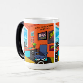 Taza Mágica Respeto humorístico: Celebrando el humor del jefe