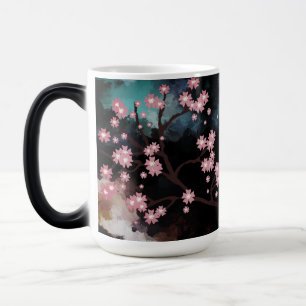 Taza Mágica Resumen del cerezo en flor de colmena