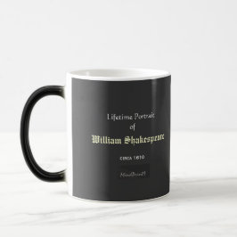 Taza Mágica Retrato del curso de la vida de Shakespeare