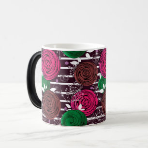 Taza Mágica Retro, rústico, folclore