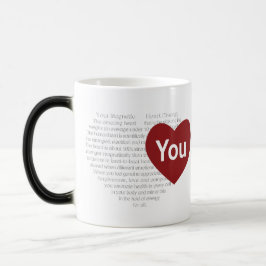 Taza Mágica Revelado el poder del amor - Magia Mug