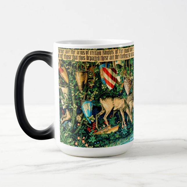 Taza Mágica Rey Medieval Arthur William Morris (Izquierda)
