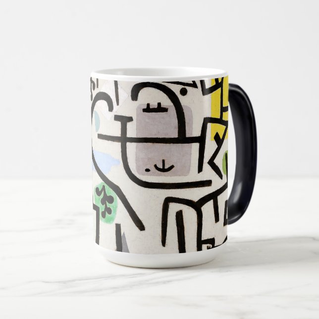 Taza Mágica Rich Port (foto de un viaje, 1938) de Paul Klee (Anverso derecho)