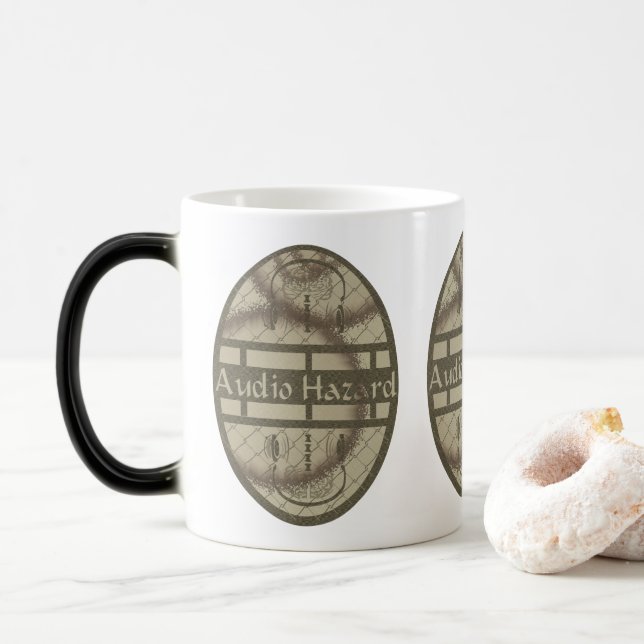 Taza Mágica Riesgo de audio (Con donut)