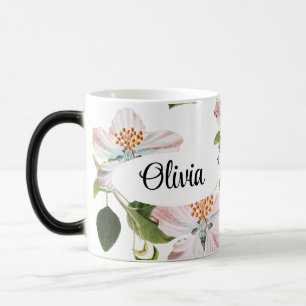 Taza Mágica Romantic flowers blooming garden