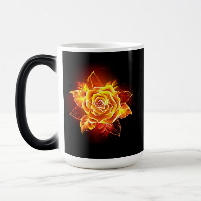 Taza Mágica Rosa de incendios en auge (Izquierda)