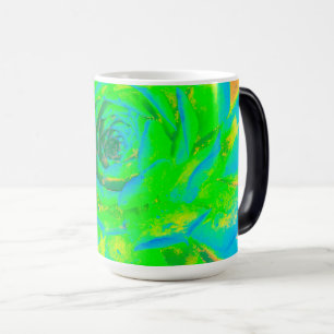 Taza Mágica Rosa de Sedum Suculenta Chartreuse Verde Lima