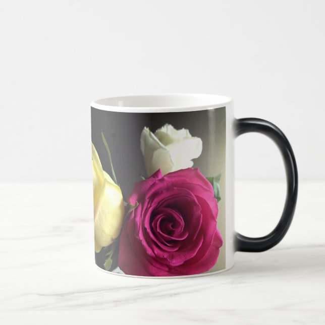 Taza Mágica rosas (Derecha)