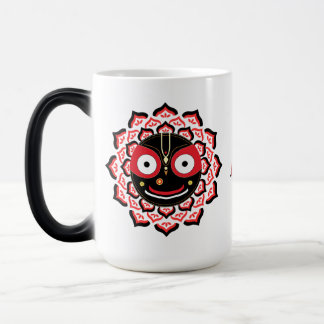 Taza Mágica Rostro de Lord Jagannath Chakra Deidad Hindú