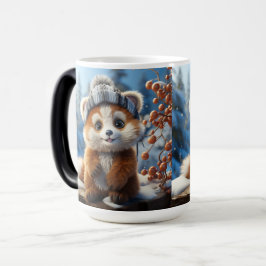 Taza Mágica Rufus - Un adorable panda rojo